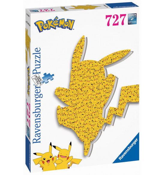 Pokémon Pikachu silueta 727 dielikov