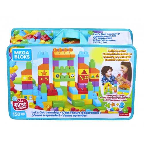 Obrázok MATTEL - Mega Bloks Vrece plné vzdelávania (150 kusov)