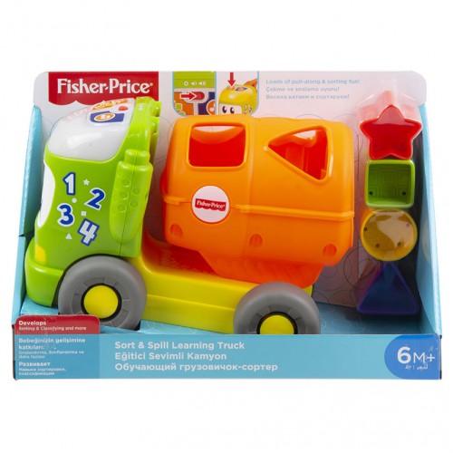 Obrázok Fisher-Price Hudební autíčko vkládačka (0887961773156)