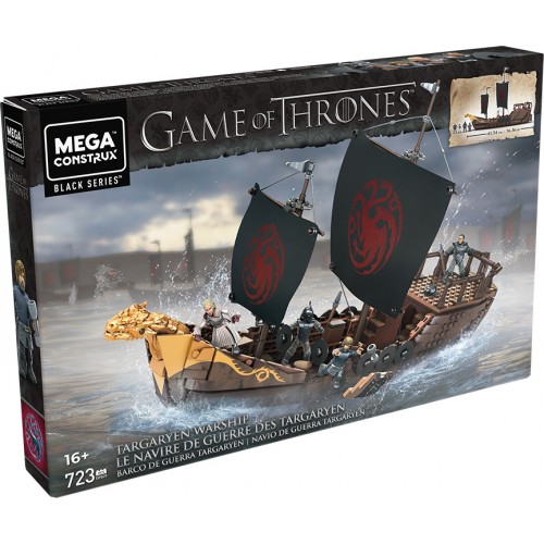 Obrázok MEGA BLOKS HRA O TRÓNY TARGARYENSKÁ LOĎ