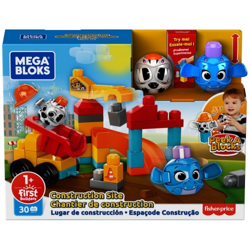 Obrázok Mega Bloks Peek A Bloks Stavenisko (0887961911886)