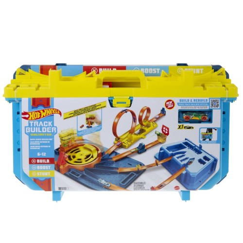 Obrázok MATTEL HOT WHEELS TRACK BUILDER BOX SUPER RYCHLY START /25GVG11/