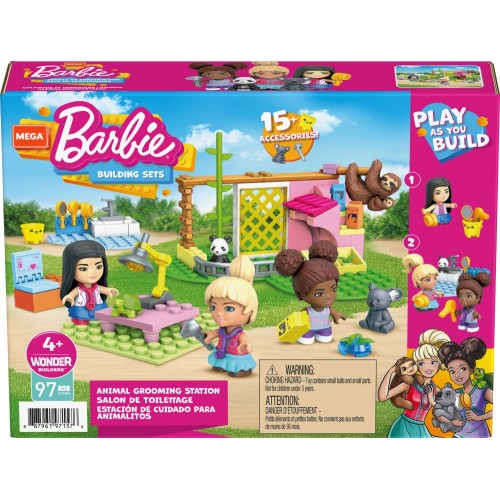 Obrázok   MEGA CONSTRUX BARBIE STAROSTLIVOSŤ O ZVIERATKÁ