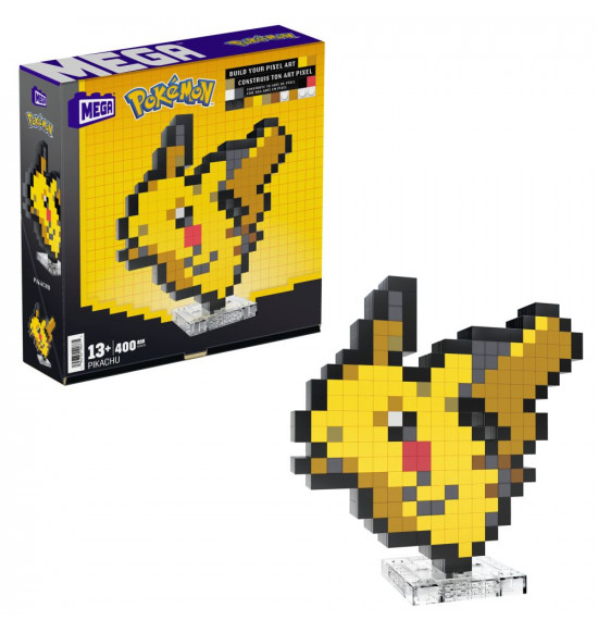 MEGA POKÉMON PIXEL ART - PIKACHU