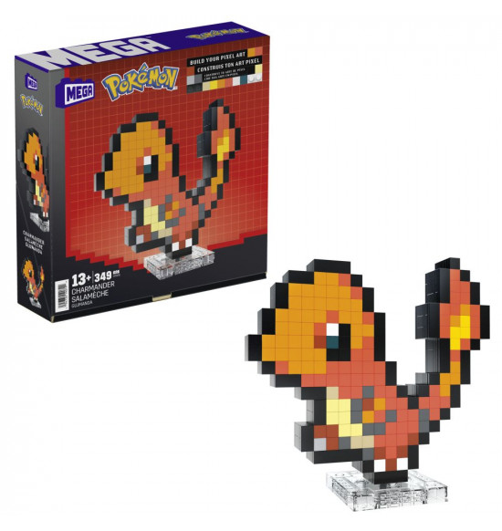 MEGA POKÉMON PIXEL ART - CHARMANDER