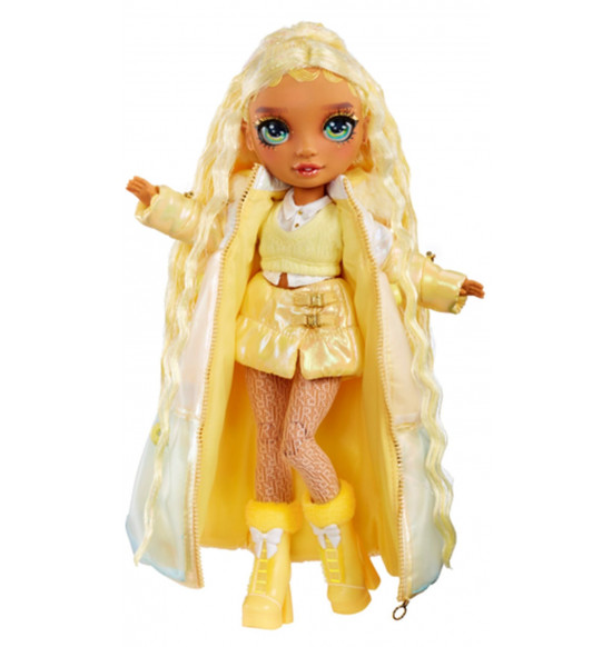 Rainbow High Winter Wonderland Doll- Sunny (Yellow)