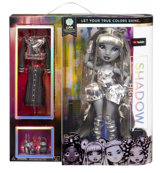 Shadow High Tajomná bábika, séria 1 - Luna Madison