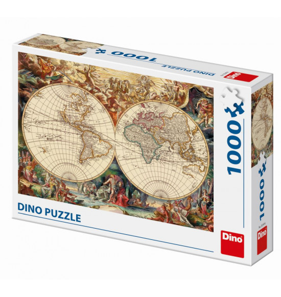 HISTORICKÁ MAPA 1000 Puzzle