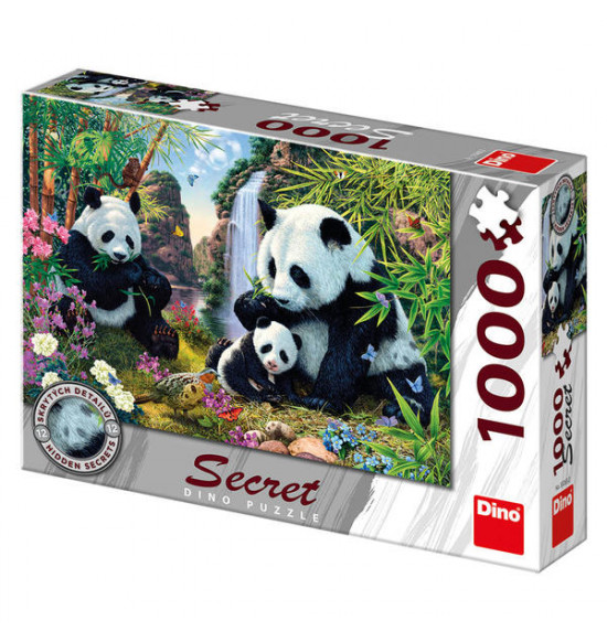 PANDY 1000 secret collection Puzzle NOVÉ