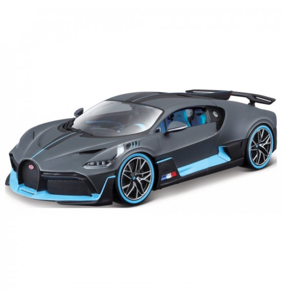 Bburago 1:18 TOP Bugatti Divo Grey