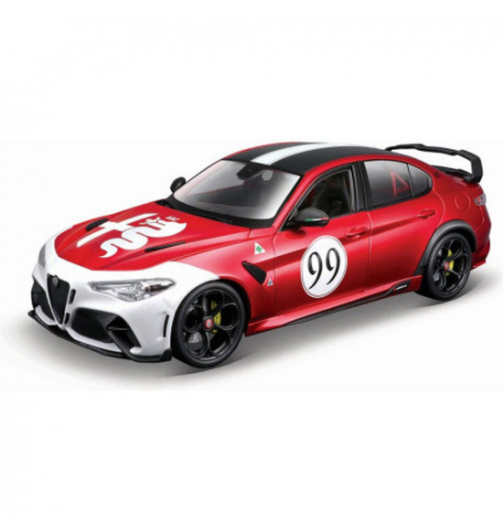 Bburago 1:18 Plus - Alfa Romeo Giulia GTAm - Met Red #99