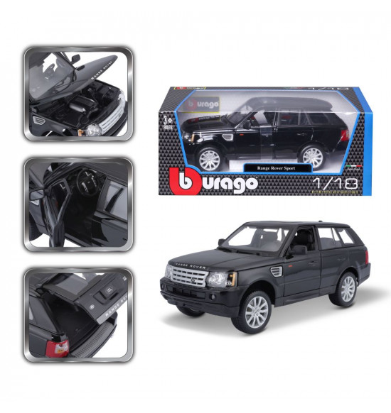 Bburago 1:18 Range Rover Sport Black