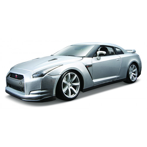 Obrázok BBURAGO - Nissan GT-R 2009 1:18 Silver