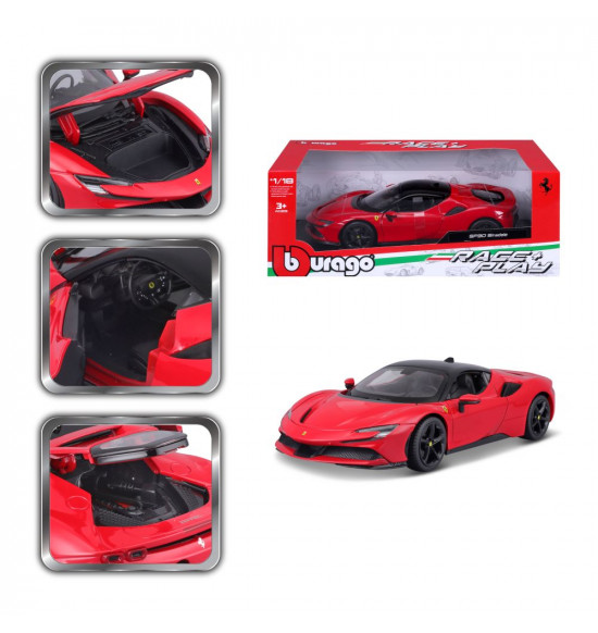 Bburago 1:18 Ferrari SF90 Stradale Red