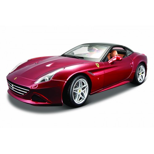 Obrázok BBURAGO - 1:18 Ferrari Signature series California (Closed Top) Metallic Grey