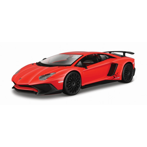 Obrázok Bburago Lamborghini Aventador SV coupe 1:24 - ÄŤervenĂ ©
					
				