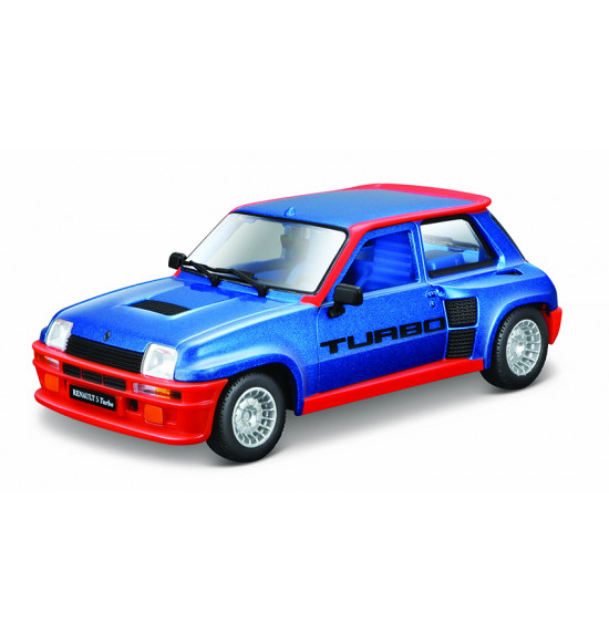 Bburago 1:24 Plus Renault 5 Turbo modré