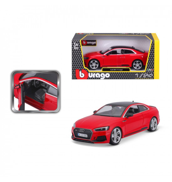 Bburago 1:24 Plus Audi RS 5 Coupe Red