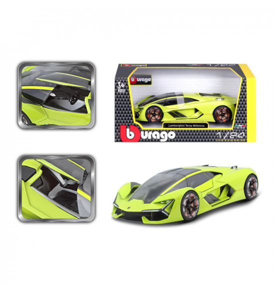 Bburago 1:24 Plus Lamborghini Terzo Millenio Green