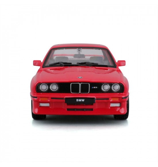 Bburago 1:24 Plus BMW 3 Series M3 1988 Red