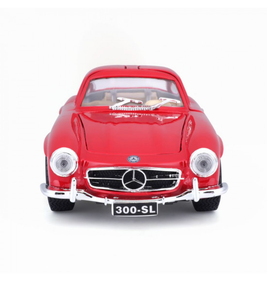 Bburago 1:24 Mercedes Benz 300SL Red