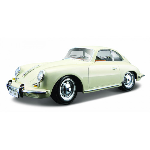 Obrázok Bburago Porsche 356B Coupe 1961 1:24 krémová