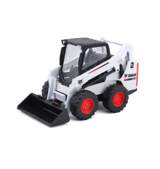 Bburago 10 cm Bobcat S590 Skid-Steer Loader w/bucket