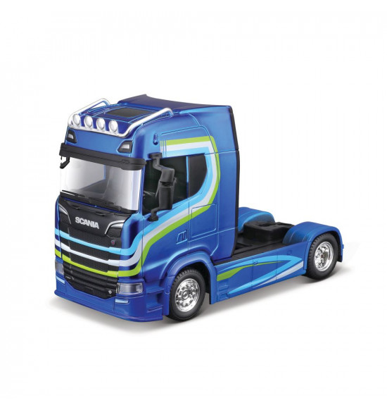 Bburago 1:43 Haulers Custom Cabs Scania 770S Blue