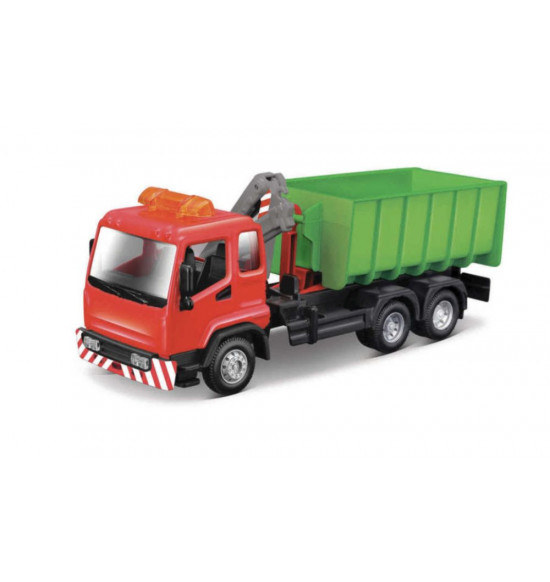 Bburago 1:43 servisné vozidlá Hooklift and Crane Truck