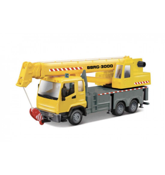 Bburago 1:43 servisné vozidlá Construction Truck with Crane