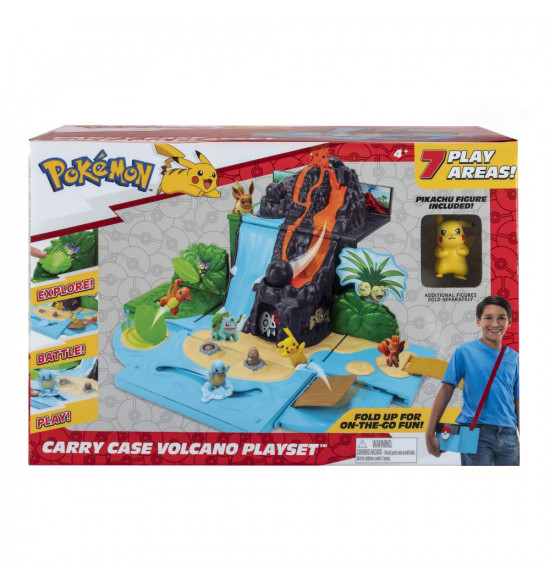 Pokemon Carry Case Volcano Playset