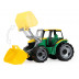 Traktor sa lyžicu zeleno žltý
