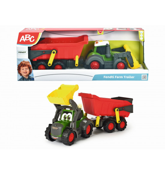 ABC Traktor s prívesom 65 cm