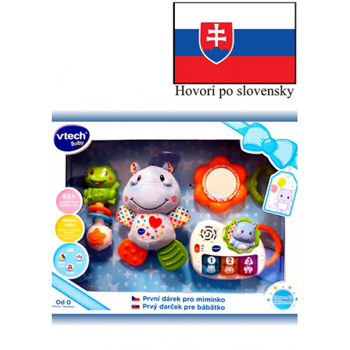 Obrázok Vtech Prvý darček pre bábëtko (SK) - modrý