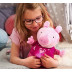 Peppa Pig 2v1 plyšový zaspávač hrajúci + svetlo, ružový, 25 cm