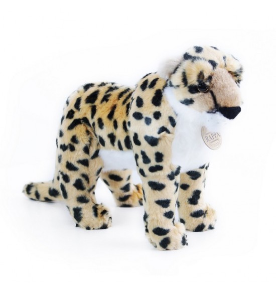 plyšový gepard stojaci, 30 cm