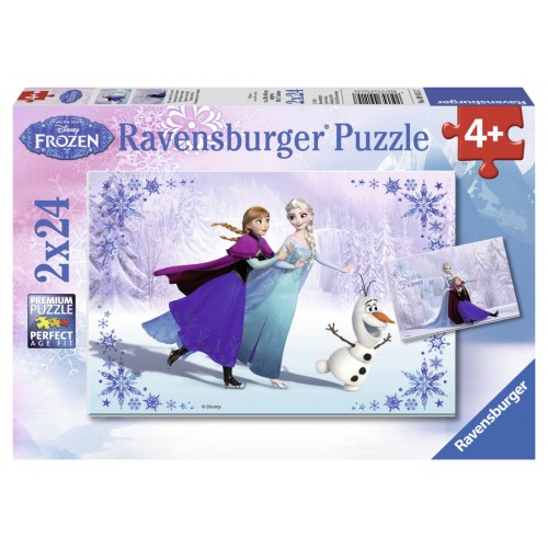 Obrázok RAVENSBURGER - Ľadové Kráľovstvo 2 X 24D