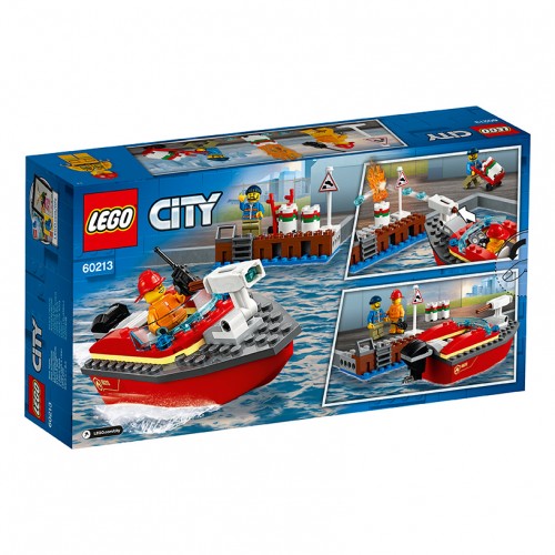 Obrázok LEGO City 60213 Požiar v prístave (5702016369250)