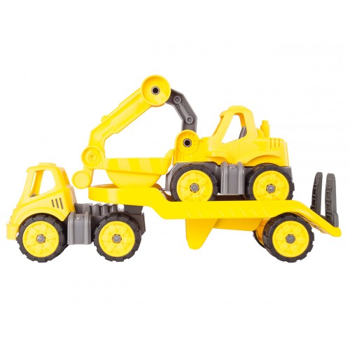 Obrázok BIG Power Worker Mini Transporter + bager, 800055805