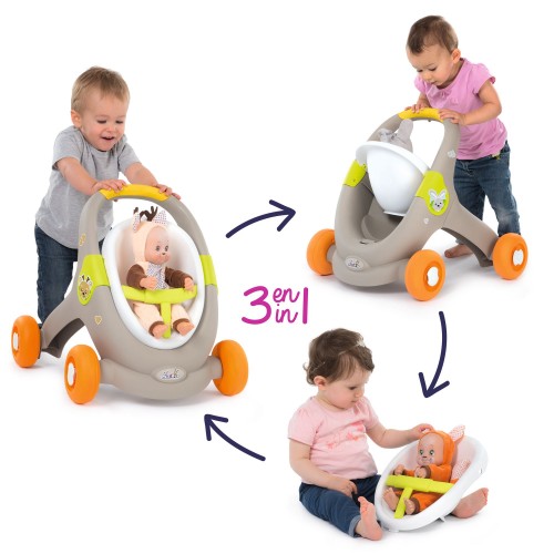 Obrázok Smoby  Minikiss Baby Walker 3v1 zvieratko