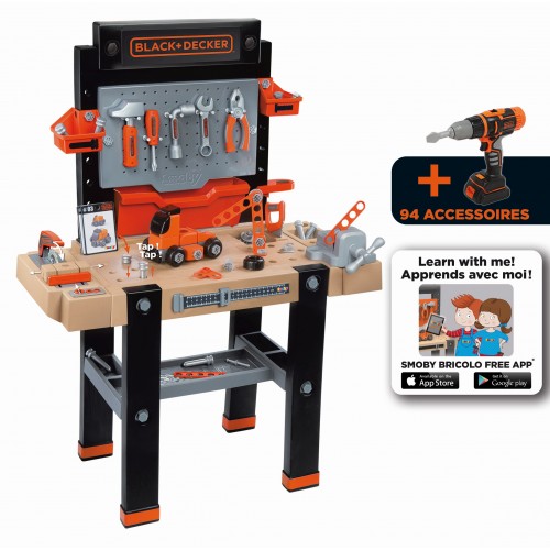 Obrázok Smoby Black & Decker Workbench Super Center, 360702